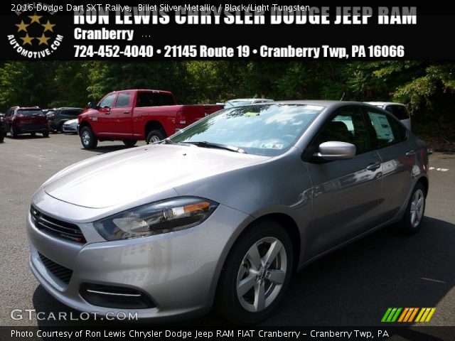 2016 Dodge Dart SXT Rallye in Billet Silver Metallic