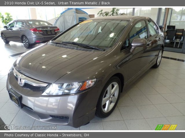 2010 Honda Civic LX-S Sedan in Urban Titanium Metallic