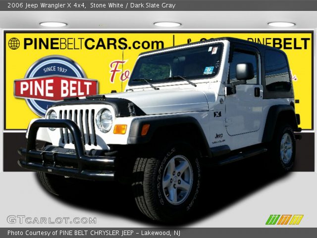 2006 Jeep Wrangler X 4x4 in Stone White