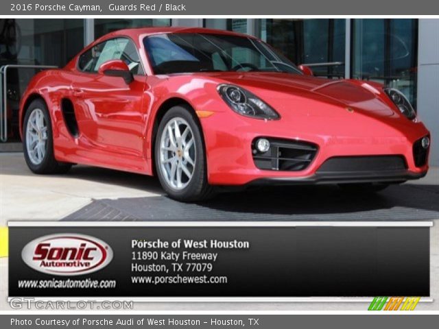 2016 Porsche Cayman  in Guards Red