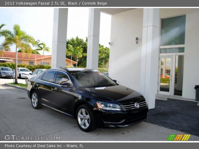 2013 Volkswagen Passat 2.5L SE in Black