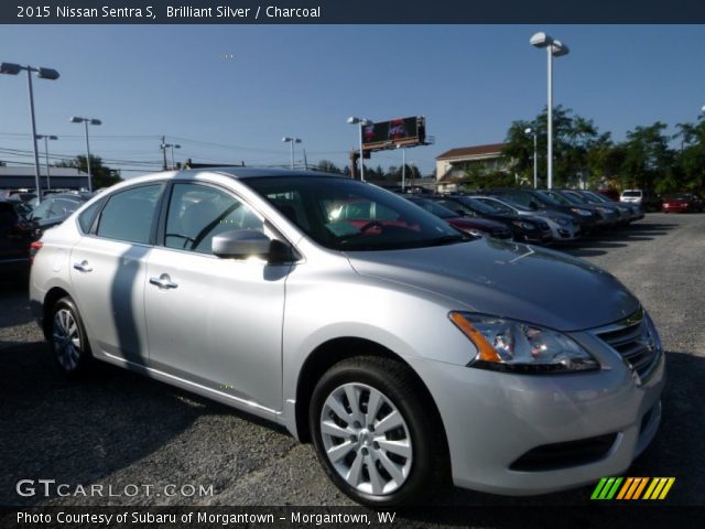 2015 Nissan Sentra S in Brilliant Silver