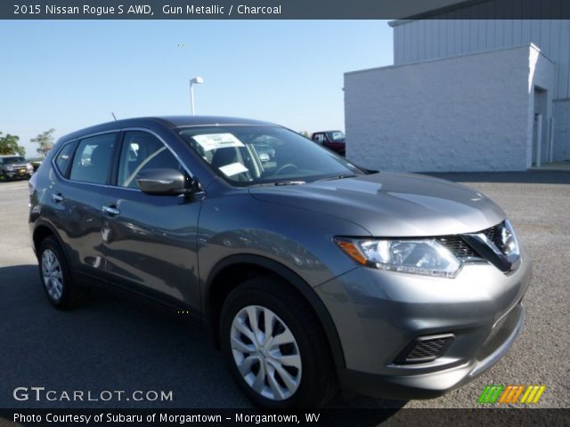 2015 Nissan Rogue S AWD in Gun Metallic
