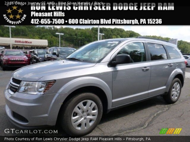 2016 Dodge Journey SE AWD in Billet Silver Metallic