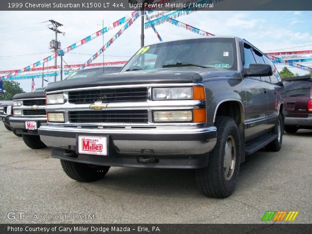 1999 Chevrolet Suburban K1500 LT 4x4 in Light Pewter Metallic