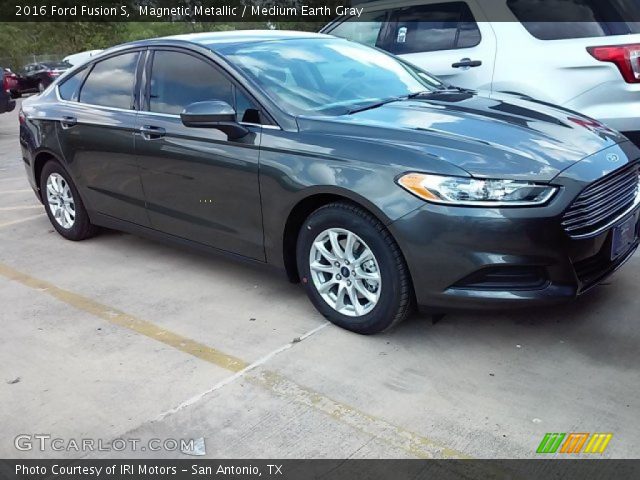 2016 Ford Fusion S in Magnetic Metallic