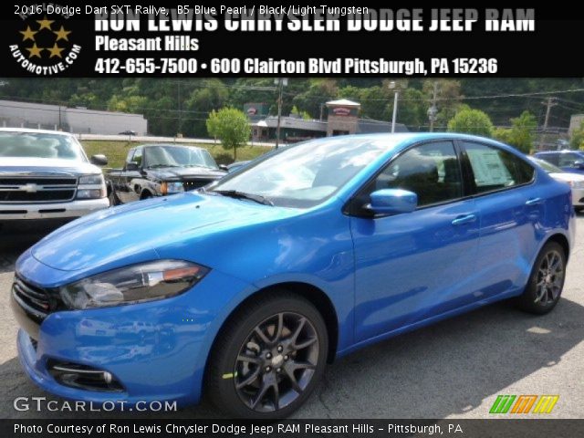 2016 Dodge Dart SXT Rallye in B5 Blue Pearl