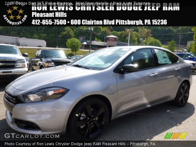 2016 Dodge Dart SXT Rallye Blacktop in Billet Silver Metallic