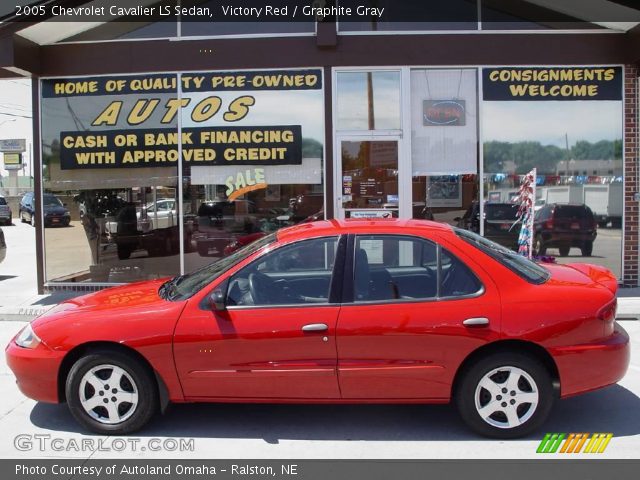 2005 Chevrolet Cavalier LS Sedan in Victory Red