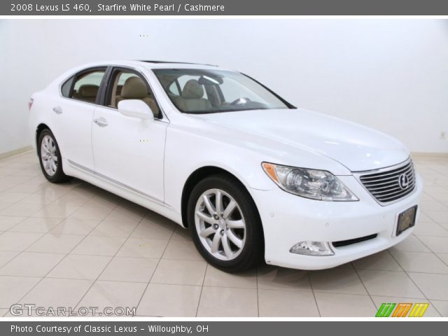 2008 Lexus LS 460 in Starfire White Pearl