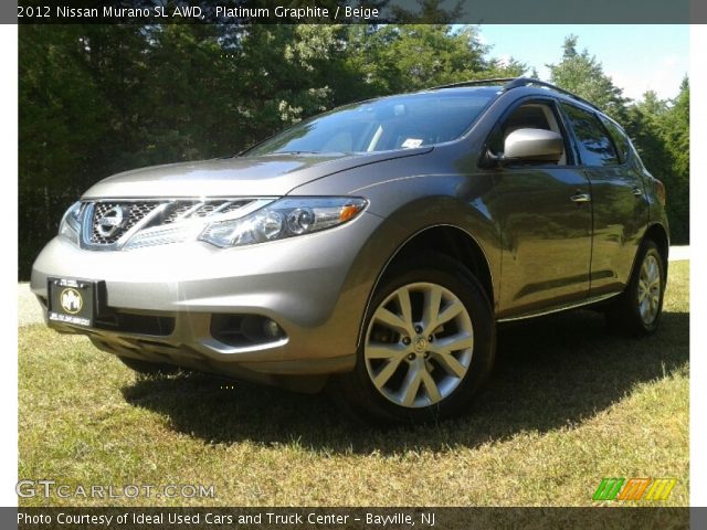 2012 Nissan Murano SL AWD in Platinum Graphite