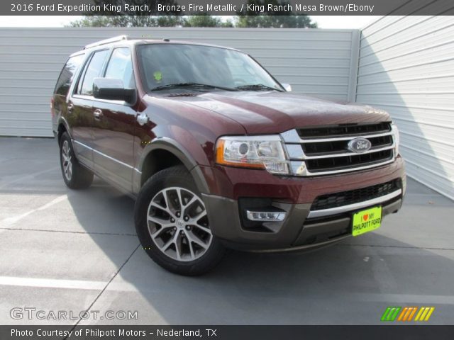 2016 Ford Expedition King Ranch in Bronze Fire Metallic