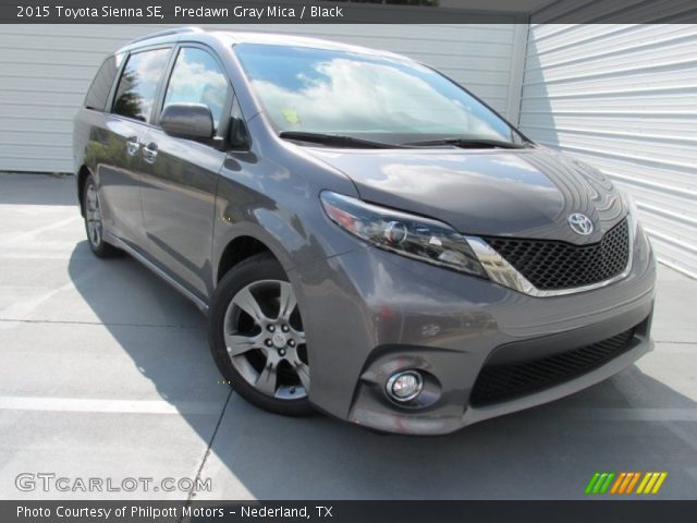 2015 Toyota Sienna SE in Predawn Gray Mica