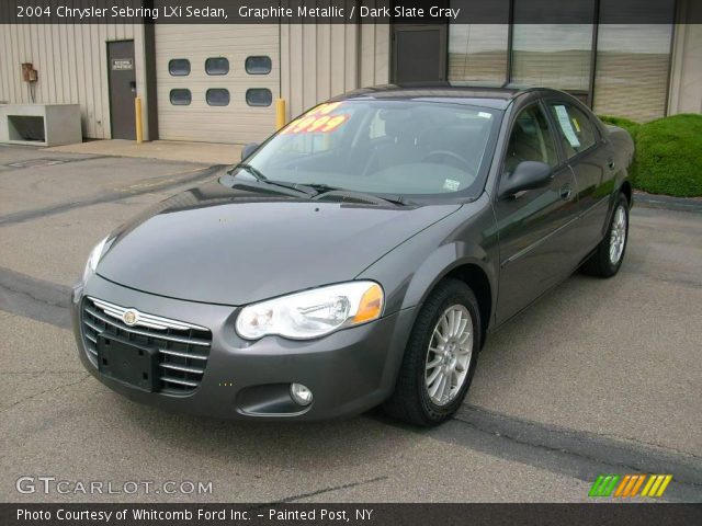 2004 Chrysler Sebring LXi Sedan in Graphite Metallic