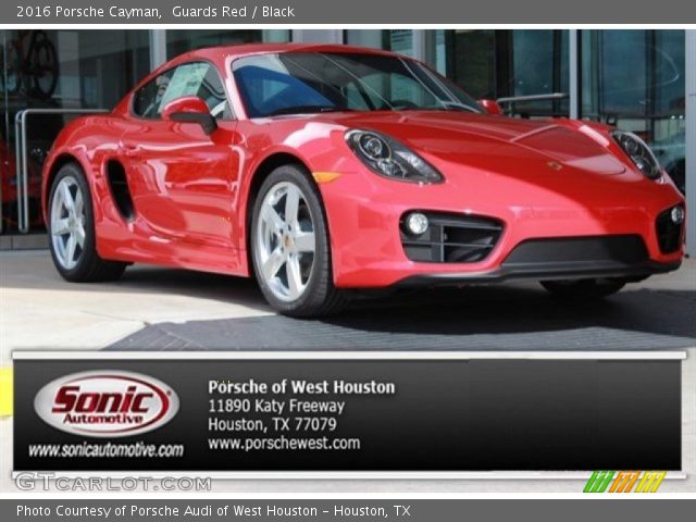 2016 Porsche Cayman  in Guards Red