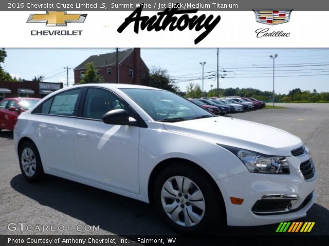 2016 Chevrolet Cruze Limited LS in Summit White