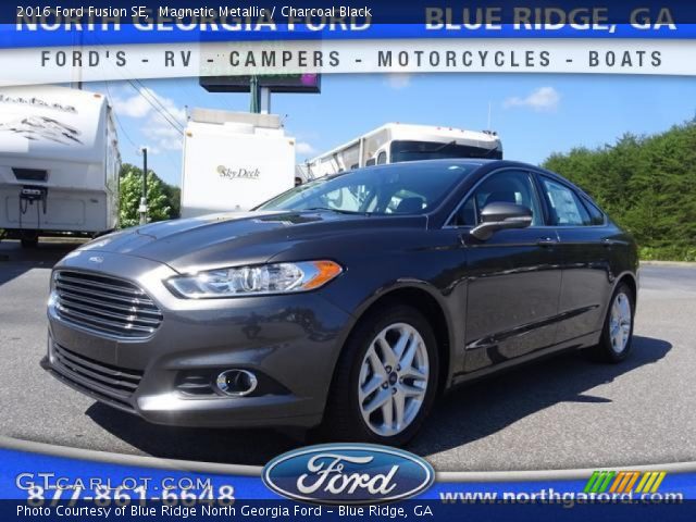 2016 Ford Fusion SE in Magnetic Metallic