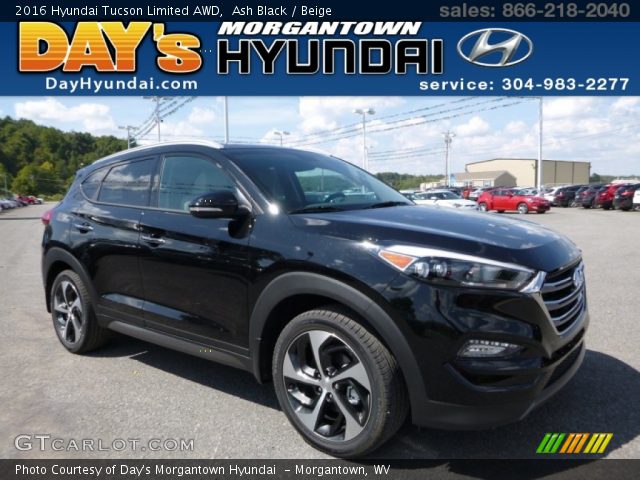 2016 Hyundai Tucson Limited AWD in Ash Black