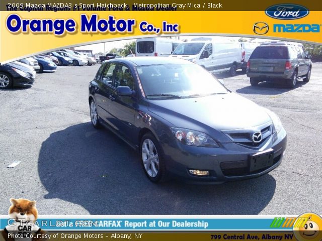 2009 Mazda MAZDA3 s Sport Hatchback in Metropolitan Gray Mica