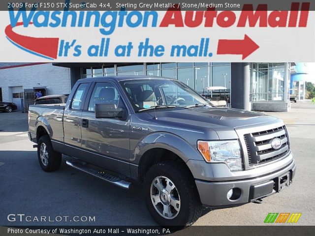 2009 Ford F150 STX SuperCab 4x4 in Sterling Grey Metallic