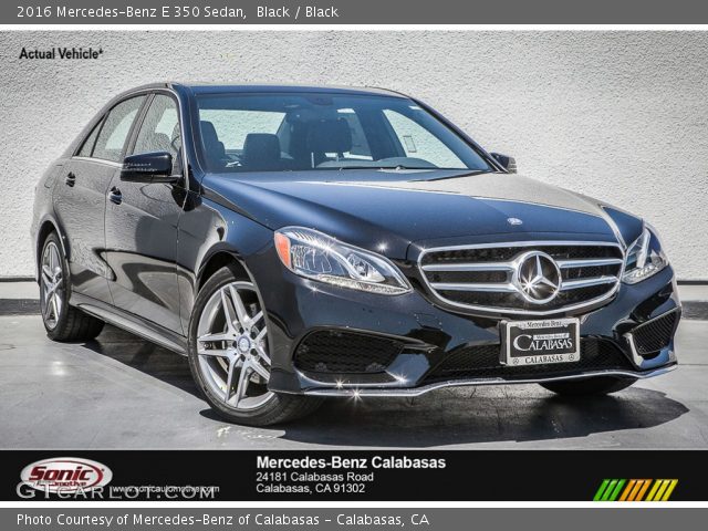 2016 Mercedes-Benz E 350 Sedan in Black