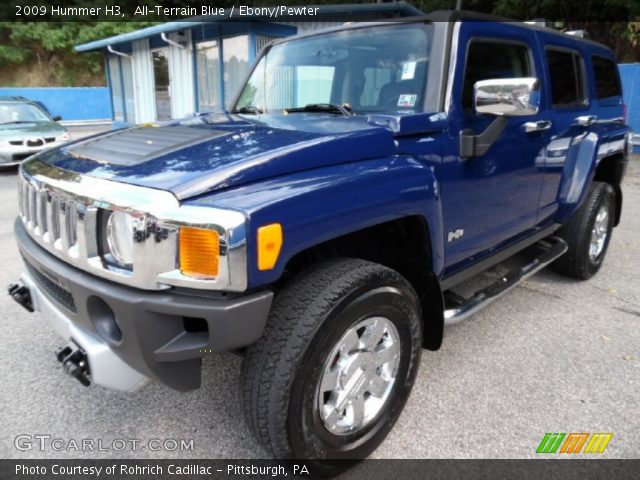 2009 Hummer H3  in All-Terrain Blue