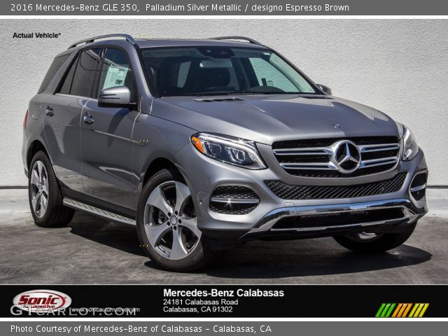 2016 Mercedes-Benz GLE 350 in Palladium Silver Metallic