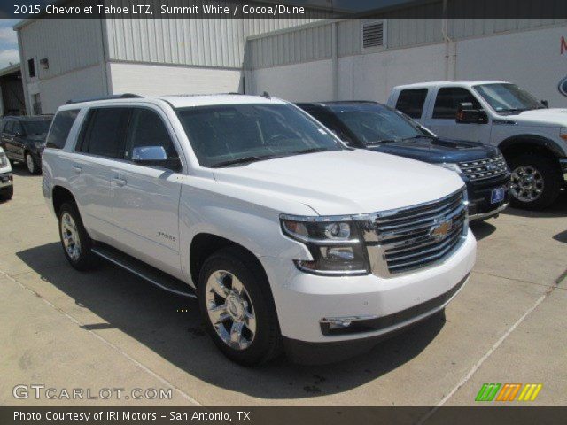 2015 Chevrolet Tahoe LTZ in Summit White