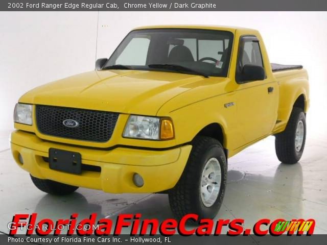 2002 Ford Ranger Edge Regular Cab in Chrome Yellow