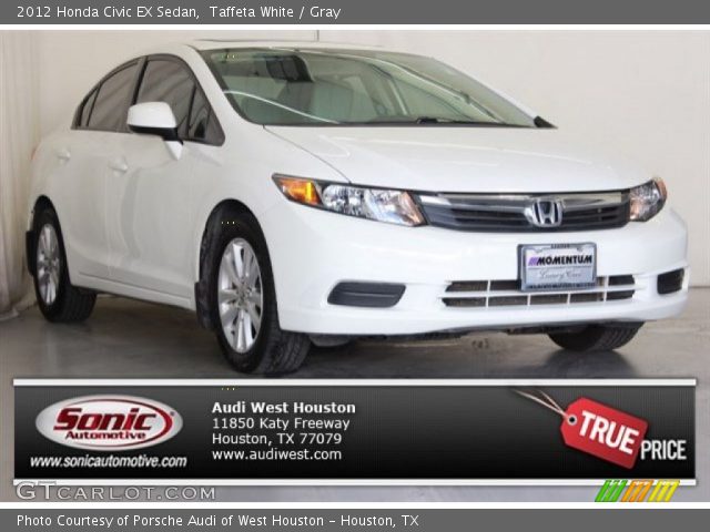 2012 Honda Civic EX Sedan in Taffeta White