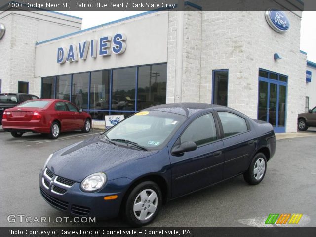 2003 Dodge Neon SE in Patriot Blue Pearl