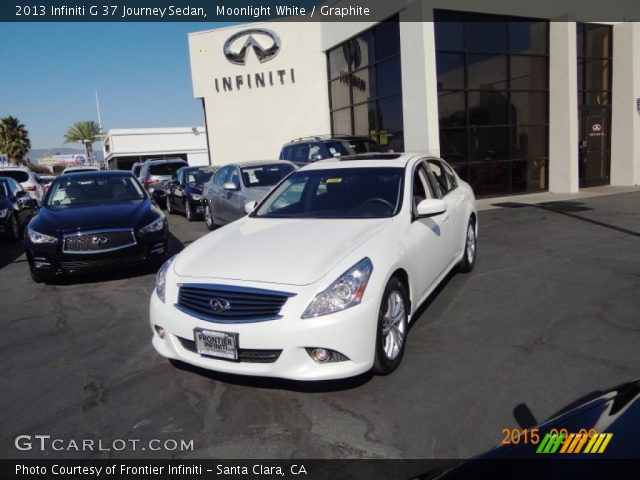 2013 Infiniti G 37 Journey Sedan in Moonlight White