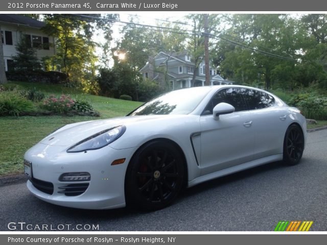 2012 Porsche Panamera 4S in Carrara White