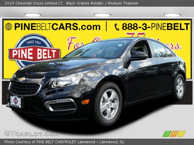2016 Chevrolet Cruze Limited LT in Black Granite Metallic