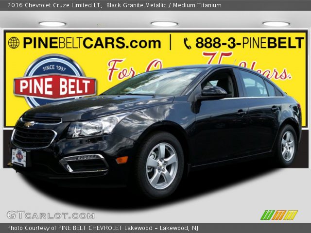 2016 Chevrolet Cruze Limited LT in Black Granite Metallic