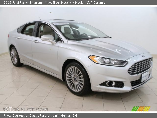 2015 Ford Fusion Titanium in Ingot Silver Metallic