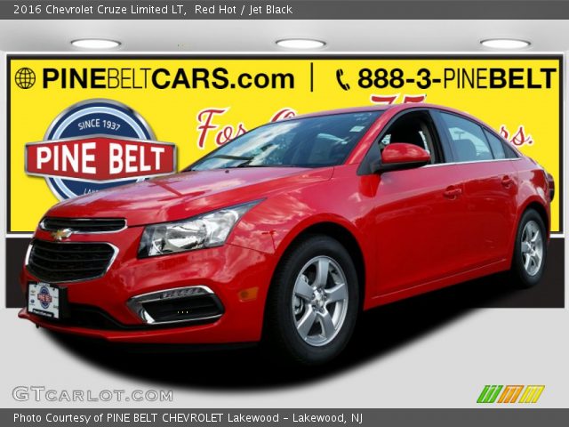2016 Chevrolet Cruze Limited LT in Red Hot