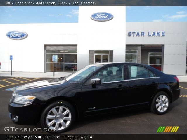 2007 Lincoln MKZ AWD Sedan in Black