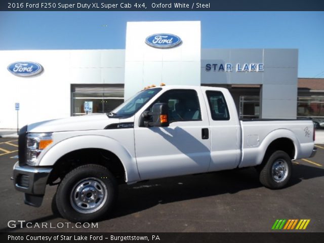 2016 Ford F250 Super Duty XL Super Cab 4x4 in Oxford White