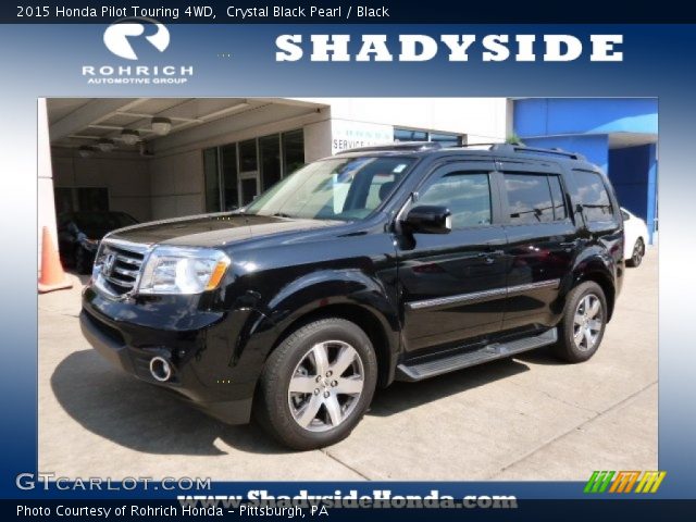 2015 Honda Pilot Touring 4WD in Crystal Black Pearl