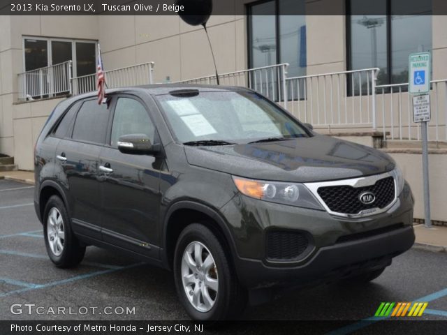 2013 Kia Sorento LX in Tuscan Olive
