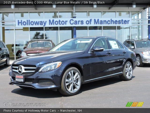 2015 Mercedes-Benz C 300 4Matic in Lunar Blue Metallic