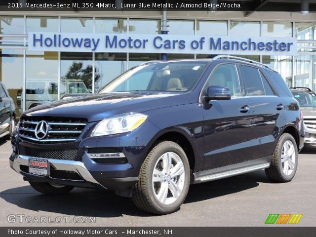 2015 Mercedes-Benz ML 350 4Matic in Lunar Blue Metallic