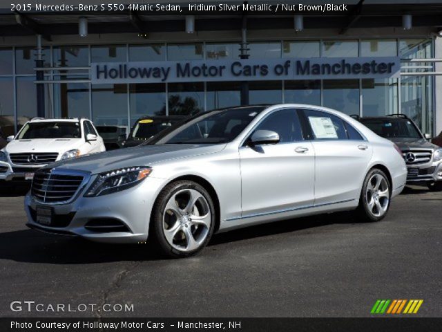 2015 Mercedes-Benz S 550 4Matic Sedan in Iridium Silver Metallic