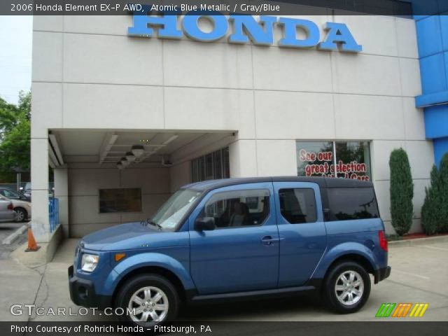2006 Honda Element EX-P AWD in Atomic Blue Metallic