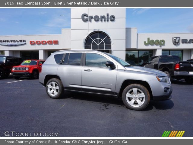 2016 Jeep Compass Sport in Billet Silver Metallic