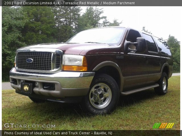 2001 Ford Excursion Limited 4x4 in Toreador Red Metallic