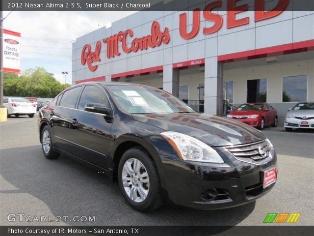 2012 Nissan Altima 2.5 S in Super Black