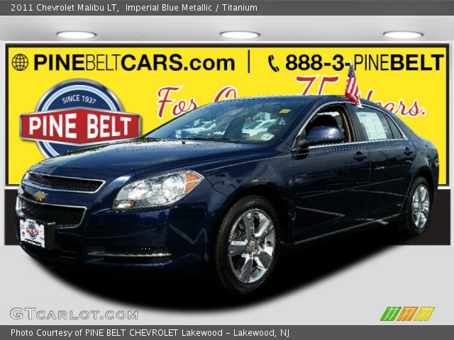 2011 Chevrolet Malibu LT in Imperial Blue Metallic