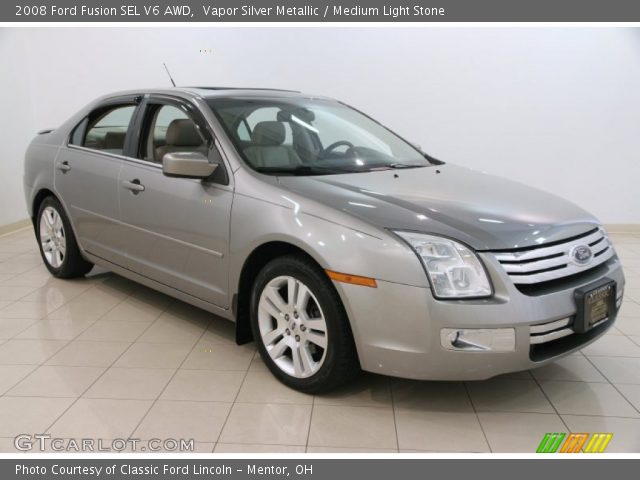 2008 Ford Fusion SEL V6 AWD in Vapor Silver Metallic